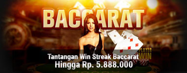 tantangan win streak baccarat